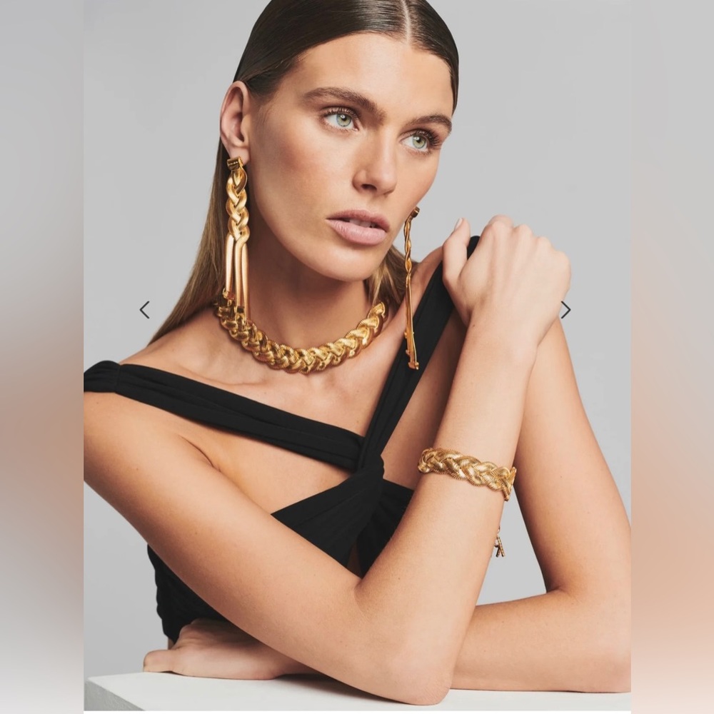 Retrofete Emberlynn Dangling Earrings and Arkina Bracelet Set